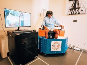 simulatore VR corso gruista