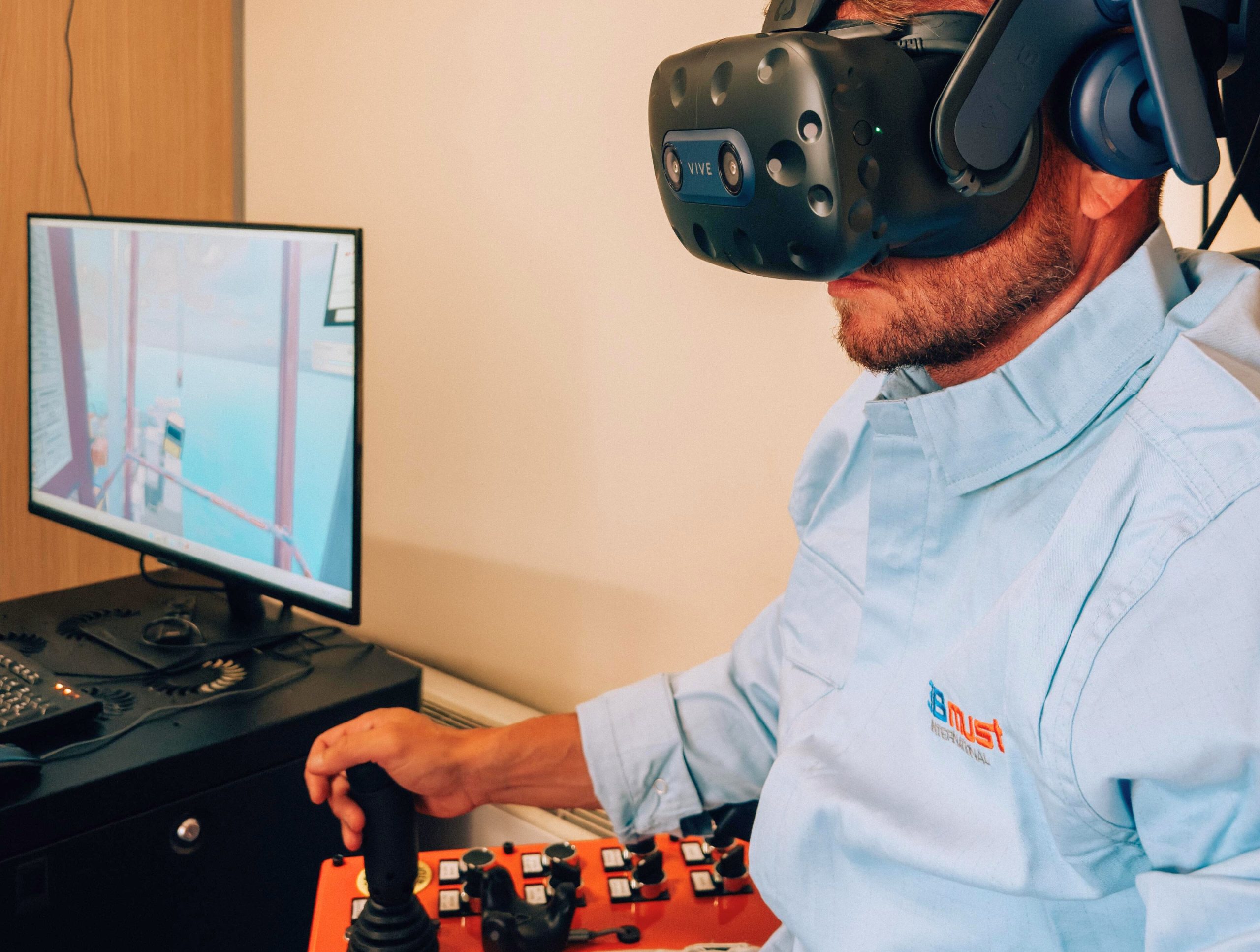 Corso per gruista 3Bmust simulatore virtuale
