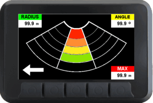 Display anticollisione gru