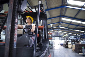 Sistemi anticollisione carrelli elevatori in magazzino